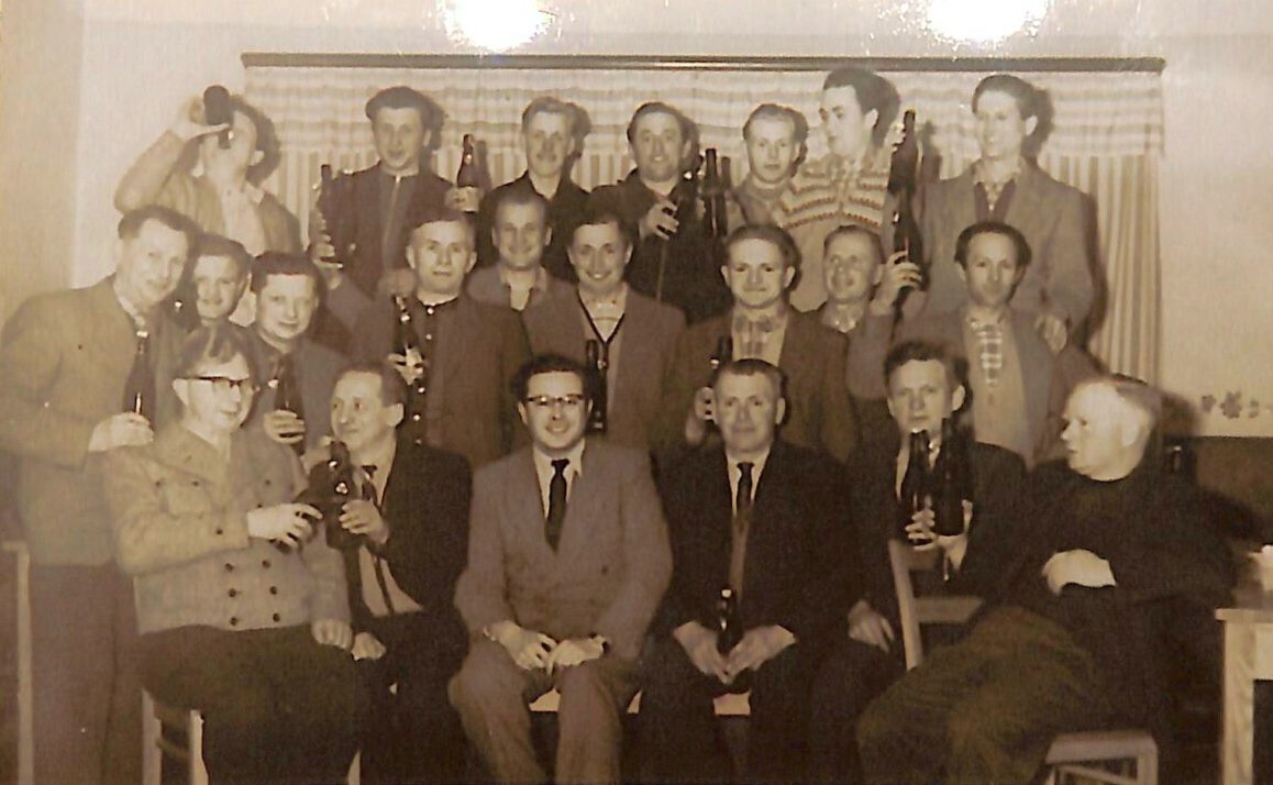 1958 Geselliger Abend im Stift