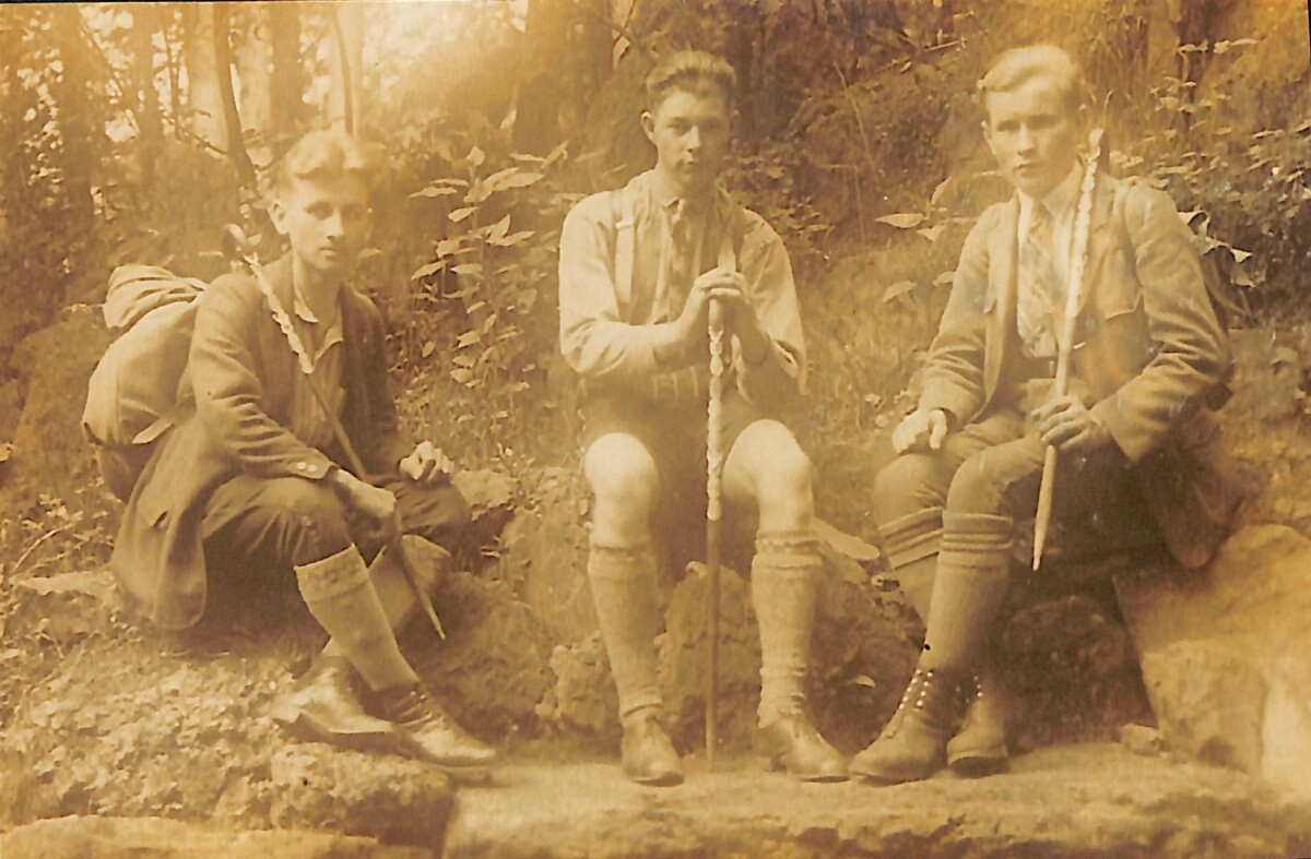 1930 Gesellen auf Wanderschaft